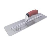 MARSHALLTOWN The Premier Line ST14D 14-Inch by 4-Inch Silo Trowel with Curved DuraSoft Handle