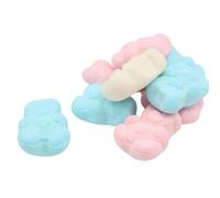 Marshmallow Bears Strawberry Flavour - Sugar Coated Bear Shaped Marshmallows, Soft & Fluffy Pink Sweets for Parties, Gifts & Candy (350g)