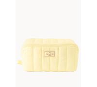 Marshmallow Flat Lay Makeup Box Bag - Butter yellow LOOKFANTASTIC EXCLUSIVE