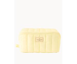 Marshmallow Flat Lay Makeup Box Bag - Butter yellow LOOKFANTASTIC EXCLUSIVE