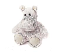 (Marshmallow Hippo) Warmies Heatable Microwavable Soft Toys Wheat Filled