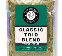 Marshmallow Leaf, Damiana & Mullein Herbal Blend | Pre-Ground Triple-Milled Loose Herbal | Stick-Free | Caffeine-Free Tea (50g)