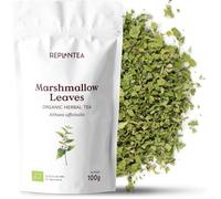 Marshmallow Leaf Tea Organic 100g (50 Cups) | Marshmallow Tea | Organic Marshmallow Leaves, Clean and Dried REPLANTEA
