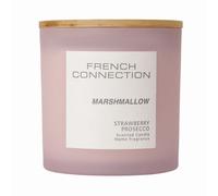 Marshmallow Strawberry Prosecco Candle Long-Lasting Luxury Gift French Connection Light Pink XL
