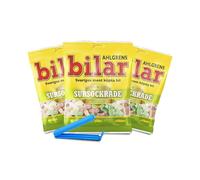Marshmallow Swedish Candy Bundle Includes: 3x Bilar Sursockrade Sour Sweets (100g each) | Sour Small Marshmallows Shaped as Cars | and 1x Bag Sealer Clips (random colour) by Donny & Dev
