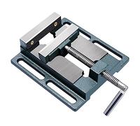 MarsHopper 2.5" Versatile Universal Bench Vise, Quick Adjust Heavy Duty Cast Steel Drill Press Vice Bench Clamp Fixed Base for Woodworking, Glass Cutting, Steel Grinding