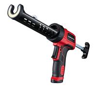 MARSOSAUR Caulk Gun, Non-Drip Electric Caulking Gun with 300 KG Thrust, Cordless Silicone Tool Gun with Constant Flow Tech, Lightweight 10oz Caulk Guns with LED Light