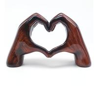 Marsrut Heart Hands Shape Statue Sculpture, Heart Gesture for Home Office Party Decoration Table Wedding Living Room Decor, Unique Gift for Women