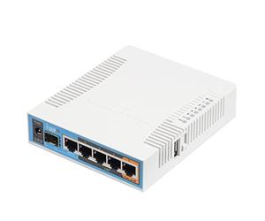 Maršrutizatorius MIKROTIK RB962UiGS-5HacT2HnT hAP AC Access Point Dual Band 5X RJ45 1000Mb/s 1x SFP 1x PoE