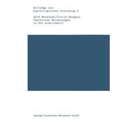 Marstedt - Psychische Belastungen in der Arbeitswelt Theoretische An - P555z