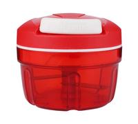 Marstey Manual Food Chopper, Hand Vegetable Chopper Shredder with Stainless Steel Blades, Portable Hand Pull String Garlic Mincer Onion Cutter, Meat Blender Kitchen Supplies for Ginger, Fruits, Nuts