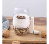 Marstey Manual Nut Chopper, Nut Grinder, Multifunctional Crusher, Nut Grinder, Multi-Function Mini Garlic Crusher, Garlic Press for Garlic, Nuts, Peanuts, Ginger, Onion