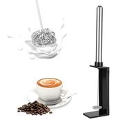 Marstey Milk Frother, Milk Frother Handheld, Powerful Milk Frother, Portable Drink Mixer, Handled Whisk Electric, for Cappuccino, Frappe, Matcha, Hot Chocolate