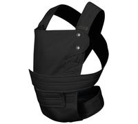 marsupi Baby Carrier for Newborns from Birth up to 15kg, Lightweight and Compact Baby Carrier with Sturdy Velcro System, Organic Cotton - Classic/Black, Size S/M