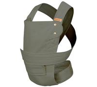 marsupi Baby Carrier for Newborns from Birth up to 15kg, Lightweight and Compact Baby Carrier with Sturdy Velcro System, Organic Cotton - Classic/Olive, Size L