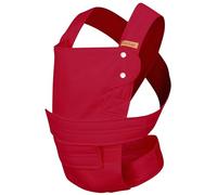 marsupi Baby Carrier for Newborns from Birth up to 15kg, Lightweight and Compact Baby Carrier with Sturdy Velcro System, Organic Cotton - Classic/Ruby red, Size S/M