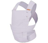 marsupi Baby Carrier for Newborns from Birth up to 15kg - Compact Baby Carrier with Sturdy Velcro System - Made from Breezy Cotton-Linen Fabric - Breeze/Lilac, Size XL