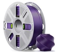 MarsWork PLA Basic Filament 1.75mm, 1kg with Quick-Swap Reusable Spool for Refill Filament, Triple-Dried and Vacuum Sealed, Compatible with Bambu Lab 3D Printers, Indigo Purple