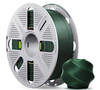 MarsWork PLA Basic Filament 1.75mm, 1kg with Quick-Swap Reusable Spool for Refill Filament, Triple-Dried and Vacuum Sealed, Compatible with Bambu Lab 3D Printers, Forest Green