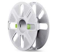 MarsWork Reusable Filament Spool for Refill Filament, Quick-Swap Empty Spool with Two-Finger Press Design and Strap, Easy-Open, Compatible with Bambu Lab 3D Printers and AMS