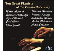 MARTA ARGERICH / VLA - Ten Great Pianists Of The Twentieth Century - CD - J3z