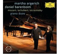 MARTA/BARENBOIM,DANIEL ARGERICH - PIANO DUOS CD NEW CHOPIN/MOZART/STRAWINSKY