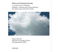 MARTA KURTAG/+ - JATEKOK ES ATIRATOK-GAMES AND TRANSCRIPTIONS BLU-RAY NEW