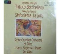 Marta Singerova - Repighi: Trittico Botticelliano, Martinu: Sinfonietta La Jolla (UK Import)