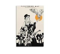 MArtDesign Fleetwood Mac Music Canvas Poster And Wall Art Modern Family Bedroom Office Gym Decor Gift 12x18inch(30x45cm) Unframe-style