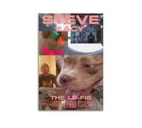 MArtDesign The Lo Fis Steve Lacy Music Poster Canvas Poster And Wall Art Modern Family Bedroom Office Gym Decor Gift 12x18inch(30x45cm) Unframe-style