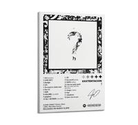 MArtDesign Xxxtentacion Poste Album Music Canvas Poster And Wall Art Modern Family Bedroom Office Gym Decor Gift 12x18inch(30x45cm) Frame-style