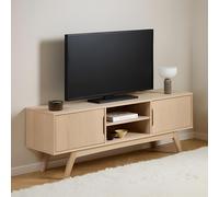 Marte TV Unit - 2 Door - White Oak