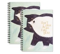 Marte Vanci A4 Sketchbook, Spiral Bound Sketch Book Hardcover Drawing Book Cute Cat Cover Sketch Pad Portrait Art Paper for Artists Student Painting Sketching,170gsm Cartridge Paper, 40 Sheets 2 Pack