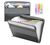 Marte Vanci Expanding File Folder, A4 Document Organiser, 13 Pockets