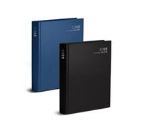 Martello 2025 A5 2 Pages per Day Desk Diary (Classic Colours)