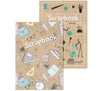 Martello 28 Sheet Scrapbook Assorted Creative Scrapbooking Space For Photos Memories Crafts And Personalised Designs 56 Pages