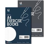 Martello 3 Lined A4 Exercise Books Pack Assorted Lined Pages For Neat Writing For Notes Homework And Organised School Work 3 Pack Value Set