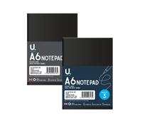 Martello 5 Assorted A6 Notepads Pack Great Value Pack Includes 5 A6 Notepads For Everyday Writing And Organisation Compact A6 Size Small