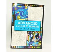 Martello A4 Colouring Artist Book - Colour by Numbers - Anti-Stress - Size 297mm x 210mm