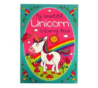 Martello A4 - 'My Beautiful Unicorn' Colouring Book - 70 Designs to Colour Stocking Filler