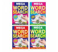 Martello A5 Mega Word Search Book Assorted 224 Pages Of Puzzles Filled With Engaging Word Searches For Hours Of Entertainment Compact A5