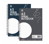 Martello A5 Spiral Note Pad Assorted Key Features A5 Compact Size For Carrying In Bags For Notes On The Go 64 Lined Sheets Plenty Of Space