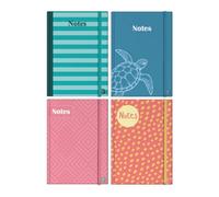 Martello A6 Modern Notebook Assorted Key Features A6 Compact Size Easy To Carry For Notes On The Go 64 Lined Sheets Plenty Of Space