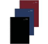 Martello Classic Spiral A5 Week To View 2026 Diary Assorted Spiral Bound Design Durable Binding Allows Pages To Turn Easily And Lay Flat