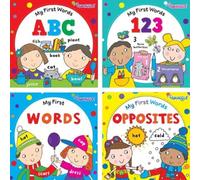 Martello Early Learners Board Book Assorted Essential Early Learning Themes Includes Abc 123 First Words And Opposites To Support Key