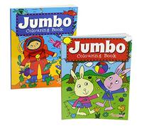 Martello My Jumbo Colouring Book P2153, Book 1, 154 Pages, Size 270mm x 197mm