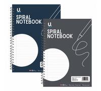 Martello Spiral Note Pad Assorted Key Features Large Writing Size Approx 28Cm X 20Cm For Comfortable Note Taking 36 Lined Sheets For Notes