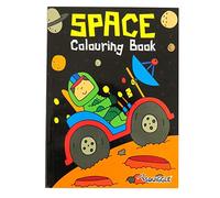 Martello Squiggle A4 Childrens Kids Colouring Book 'SPACE' - 70 Designs to Colour