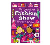 Martello Squiggle Fab Fashion Designer/Fashion Show A4 Sticker Book - 90+ Stickers Design at Random