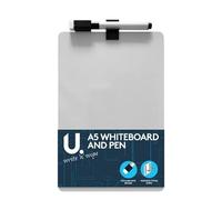 Martello U. Magnetic Write & Wipe A5 Whiteboard & Pen, (P2264)